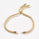 1 bracelet cordon camel  torsadés  arbre de  vie plaqué or 24kt