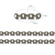 1 mètre de chaine soudée 034Y laiton   bronze ovale 2X1,5MM