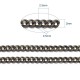 1 mètre  CHC-S095 chaine  laiton torsadeé 2.5x2mm