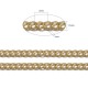 1 M chaine CH010Y gourmette LAITON  or 2x1.5mm