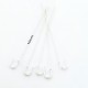 x5 fibules broche  laiton plaqué argent  dimension 60mm
