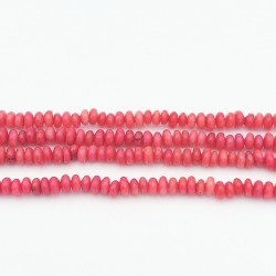 40 perles jade boulier  groseille 3mm