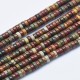 20 perles naturelles Heishi jaspe picasso 4x2mm