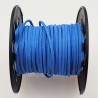 1mètre de cordon suédine plat bleu royal  3x1,5m