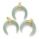 1pendentif pierre corne jade nephrite