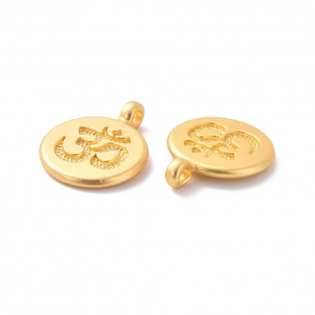 6 Pendentifs  Ohm or mat relief