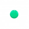 2 sequins rond laiton émaillés vert prairie 20mm