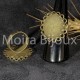 2 supports bague double plateau dentelle bronze 18mm