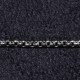 1 Mètre chaine acier inoxydable maillon rond  1mm