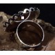 2 supports bague cabochon laiton dentelle 25mm