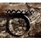 2 supports bague cabochon laiton dentelle 25mm