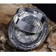 bague support cabochon ovale argenté 18x25mm