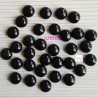 2 cabochons pierre naturelle d'onyx fond plat  10mm