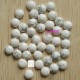 2 cabochons pierre naturelle howlite blanche marbré   10mm