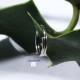 50 anneaux double  acier inoxydable rond  8x0.6mm
