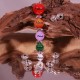 20 perles intercalaire tressée métal argenté 8x3mm