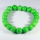 10 perles pierre jade ronde vert pomme 10mm