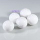 10 perles pierre jade  ronde blanches opaque 12mm