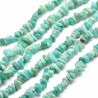 perles de pierre naturelle chips amazonite verte  (320perles) 8x5mm
