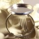 2 supports bague  laiton argent 16mm