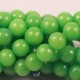 20 perles pierre jade vert "apple orchad "rondes 4mm