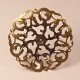 10 estampes pendentif filigrane bronze ciselés 44mm