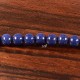 20 perles pierre jade bleu nuit rondes 4mm