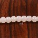 20 perles pierre  jade blanc rondes 4mm