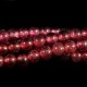 20 perles de grenat  Afrique du Sud clair 3mm