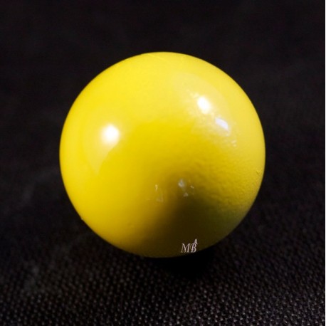1boule musicale de bola de  grossesse jaune soleil  16mm