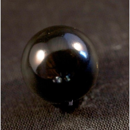 1boule musicale de bola de  grossesse noire  diametre 16mm