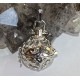 1bola de  grossesse argent platine   30mm pour insertion boule musicale