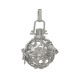 1bola de  grossesse argent platine   30mm pour insertion boule musicale