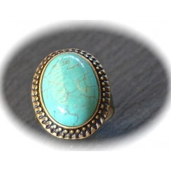 2 supports de bague laiton ovale  style médiéval 13x18mm