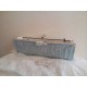 1mètre de chaine 009 maillon plat double chaine 3,5mm silver