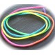 2 mètres multicolore fluo fil de nylon satiné épaisseur 2mm