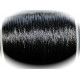 2 mètres noir fil de nylon satiné épaisseur 2mm