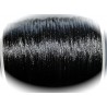 2 mètres noir fil de nylon satiné épaisseur 2mm