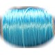 2 mètres turquoise  fil de nylon satiné épaisseur 2mm