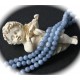 10perles semi-précieuse  rondes aigue-marine bleu  naturelle 6mm