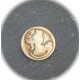 lot de 6 cabochons rond femme esprit Empire 20mm mordoré