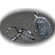 6 supports  boucle d'oreille dormeuse platine 18x25mm