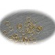 50 anneaux  couleur bronze  ,diametre 4mm epaisseur 0,5mm