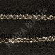 1 mètre    chaine ref 066 P maillon rond argenté couleur platinuim 1,5x1,5mm