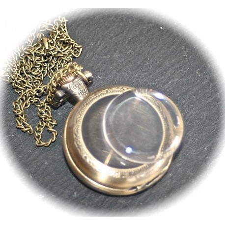 1montre a gousset bronze avec support cabochon 25mm