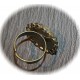 2 supports de bagues double plateau bronze  20mm
