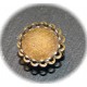 2 supports de bagues double plateau bronze  20mm