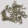 20 perles  goutte bronze 7mm