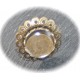 2 supports de bague  cabochon rosace  bronze  16mm