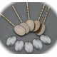 10 supports barrettes  cabochons ovale bronze18x24mm